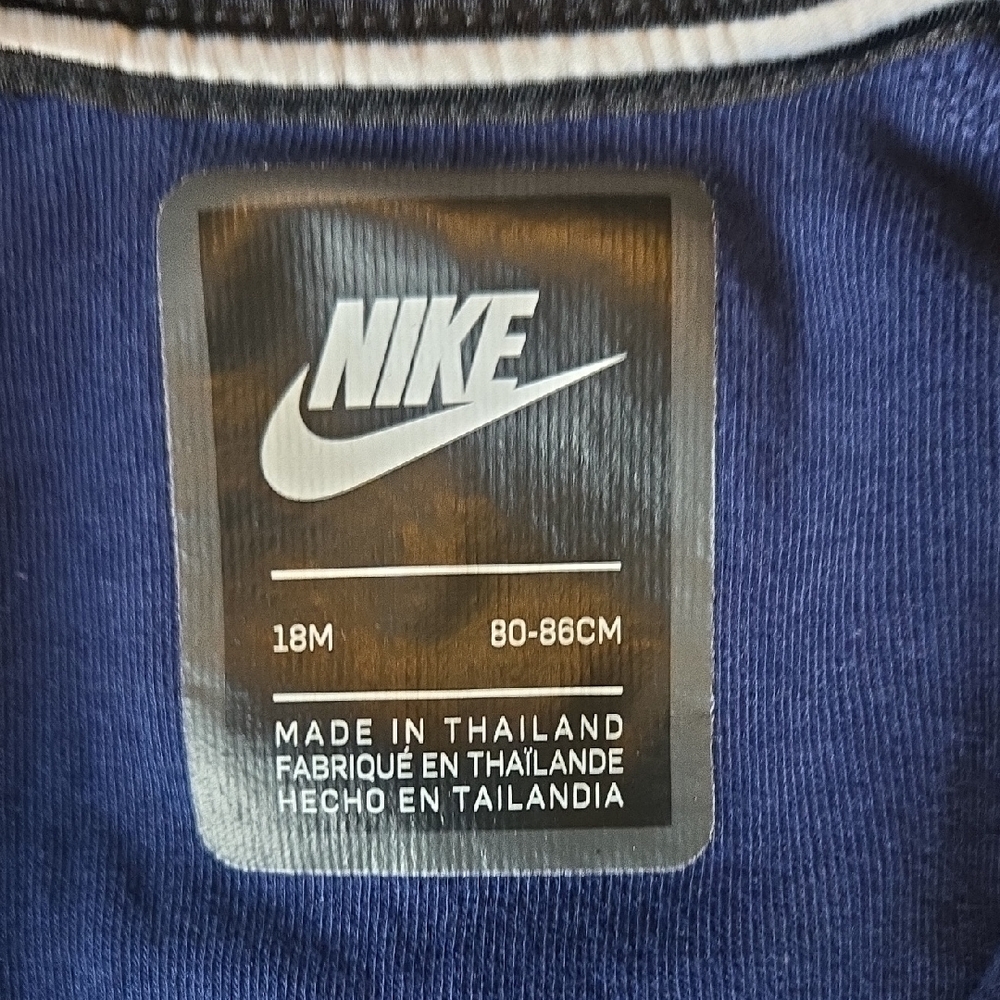 Nike Kids Dark Blue Full-Zip Hoodie - Picture 2 of 2